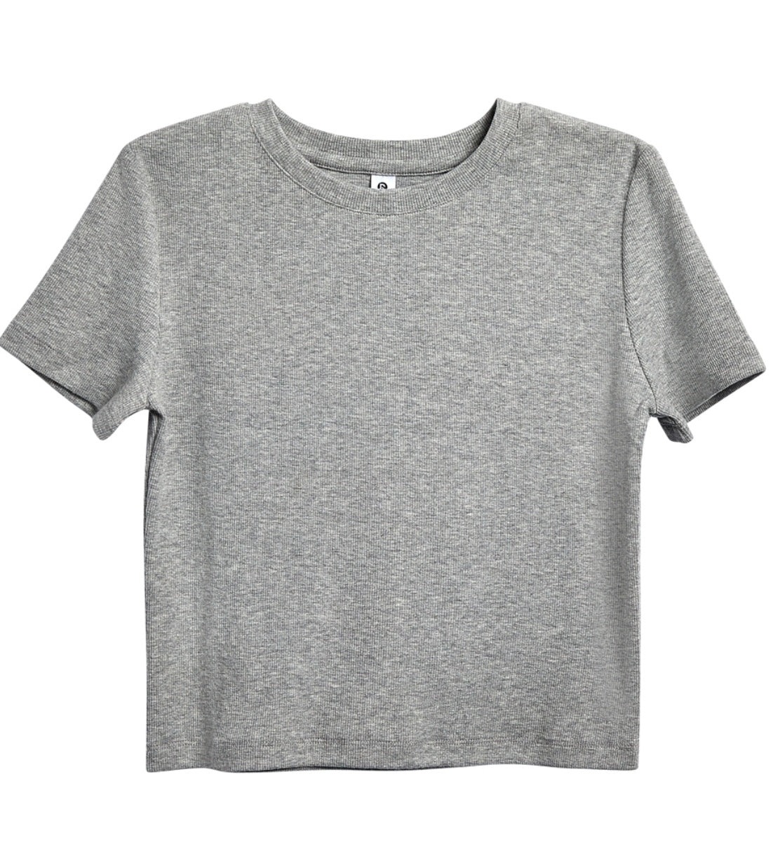 Arria Classic Rib-Knit Cropped Top