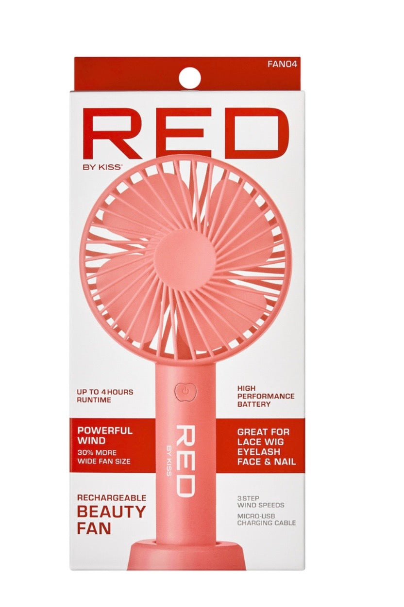 Red Beauty Fan
