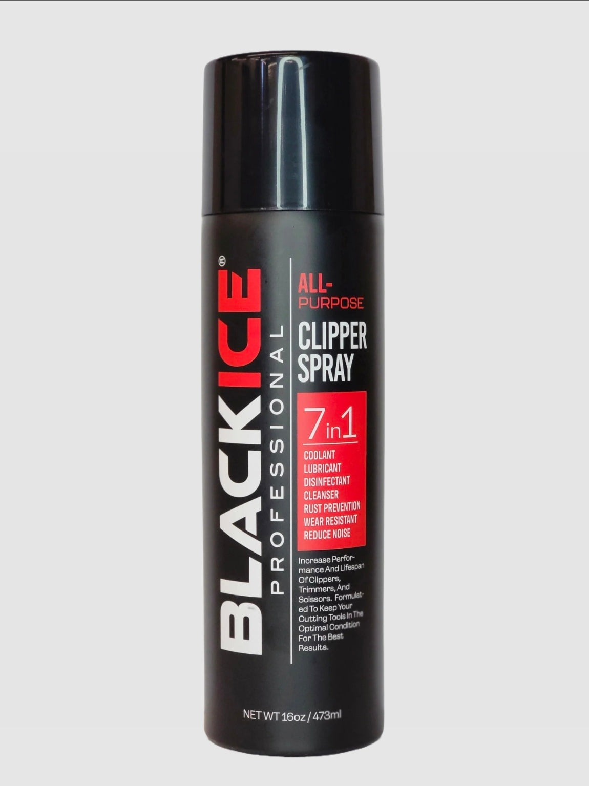 Black ice clipper spray