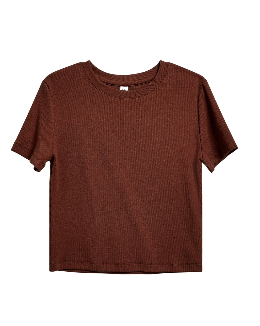 Arria Classic Rib-Knit Cropped Top