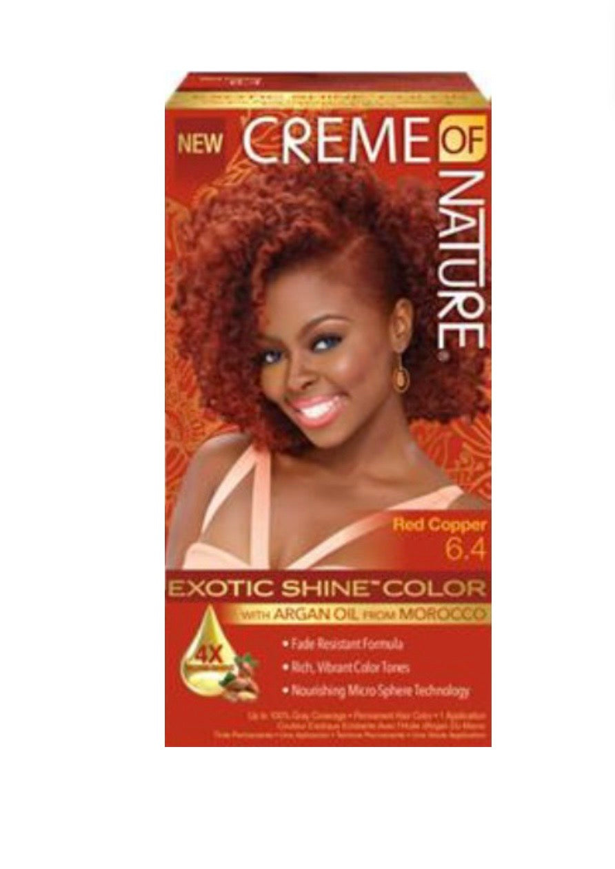 Creme of nature argan hair color