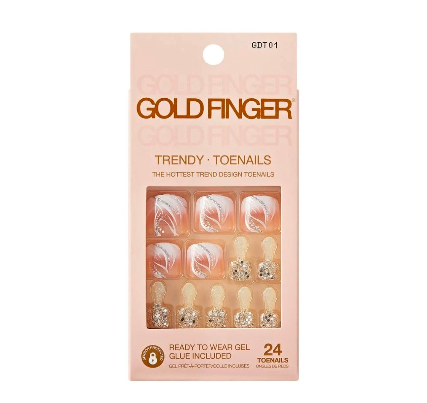Kiss toe nail gdt01