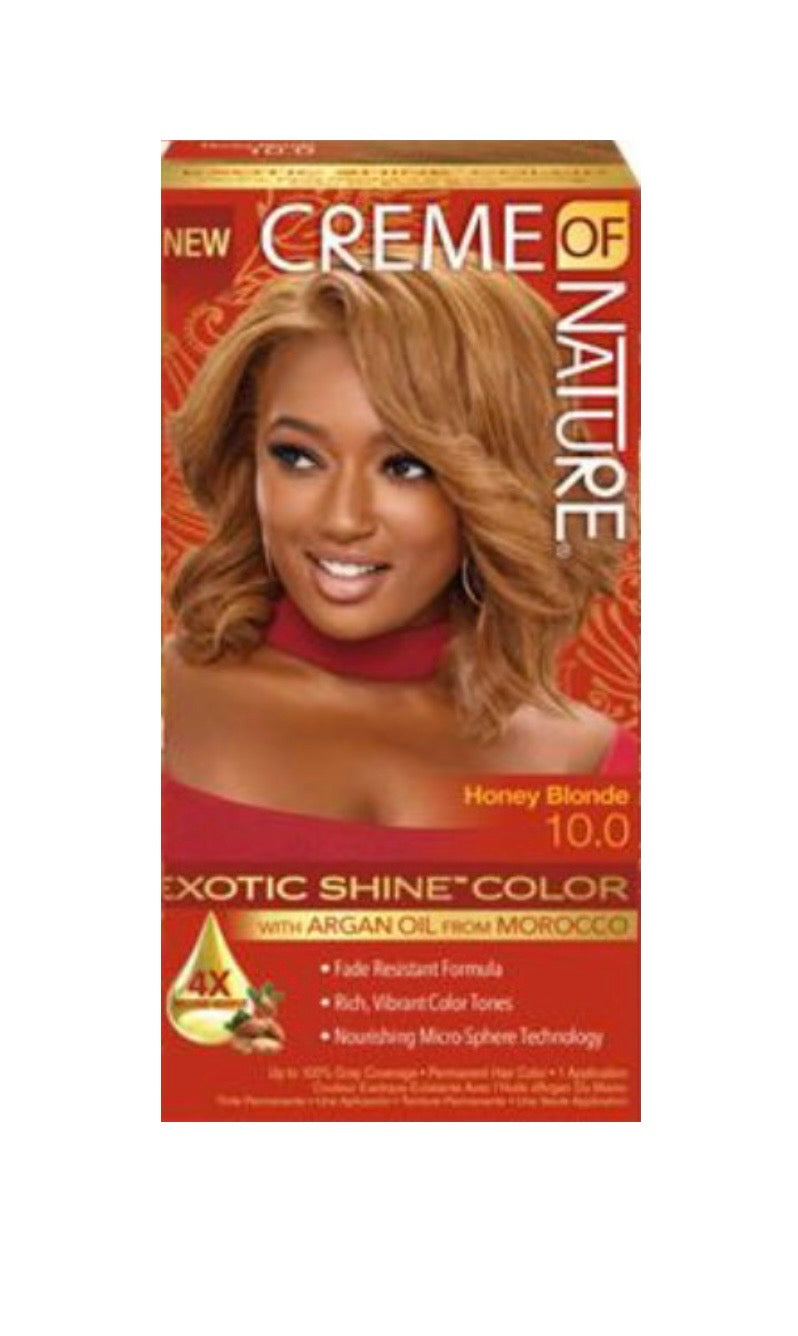 Creme of nature argan hair color