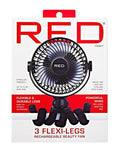 Red 3 flexi legs Fan