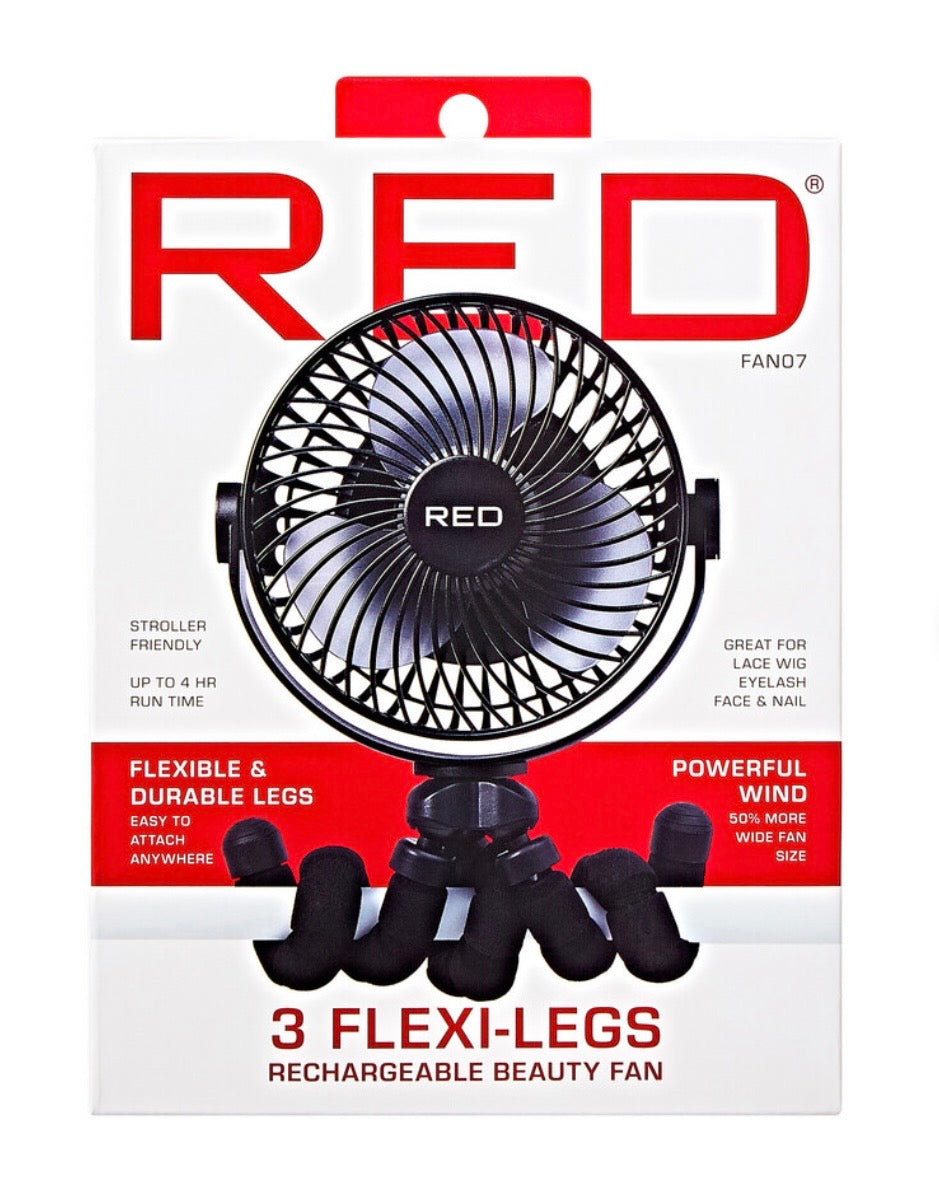 Red 3 flexi legs Fan