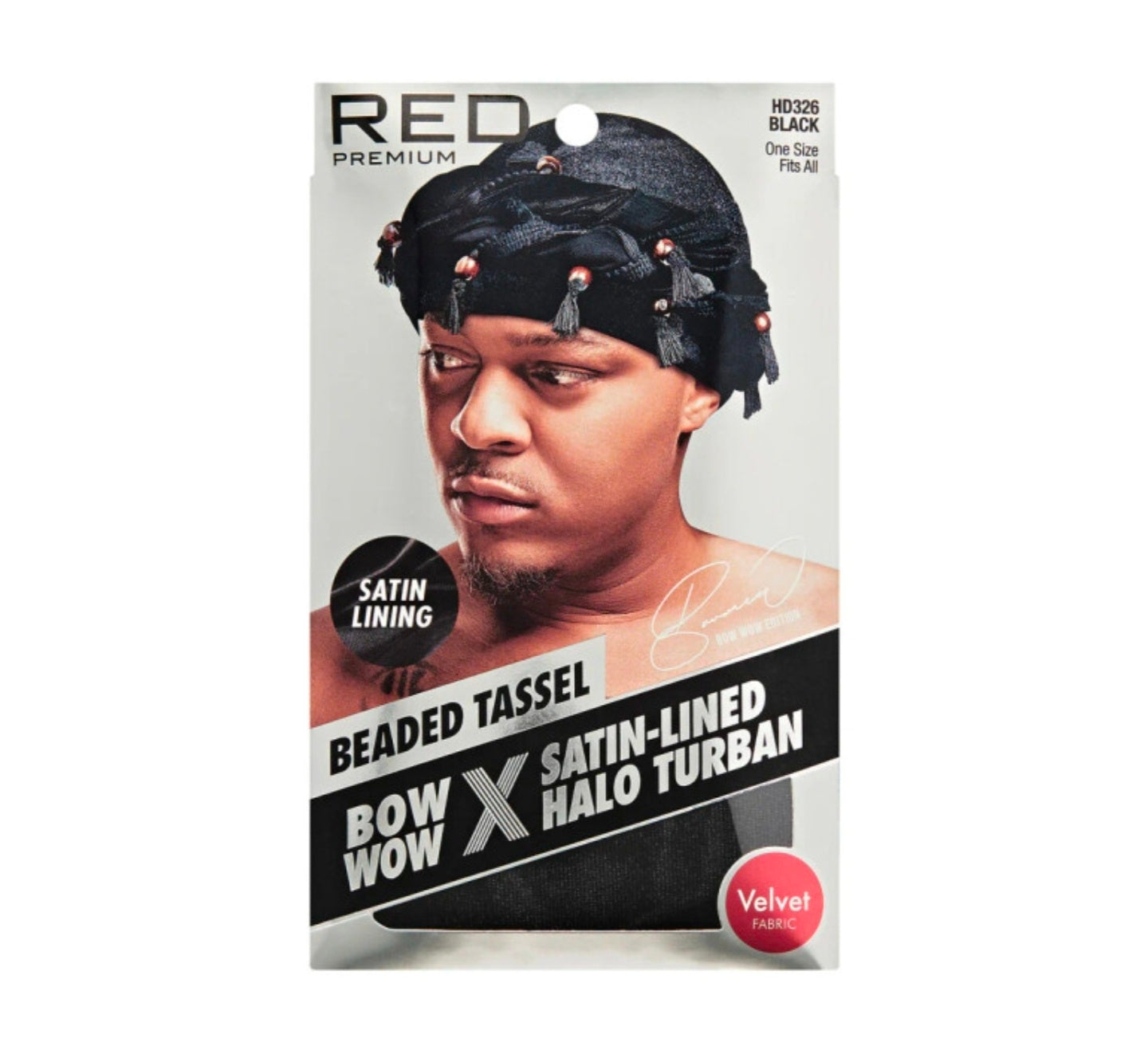 Red bow wow Halo turban