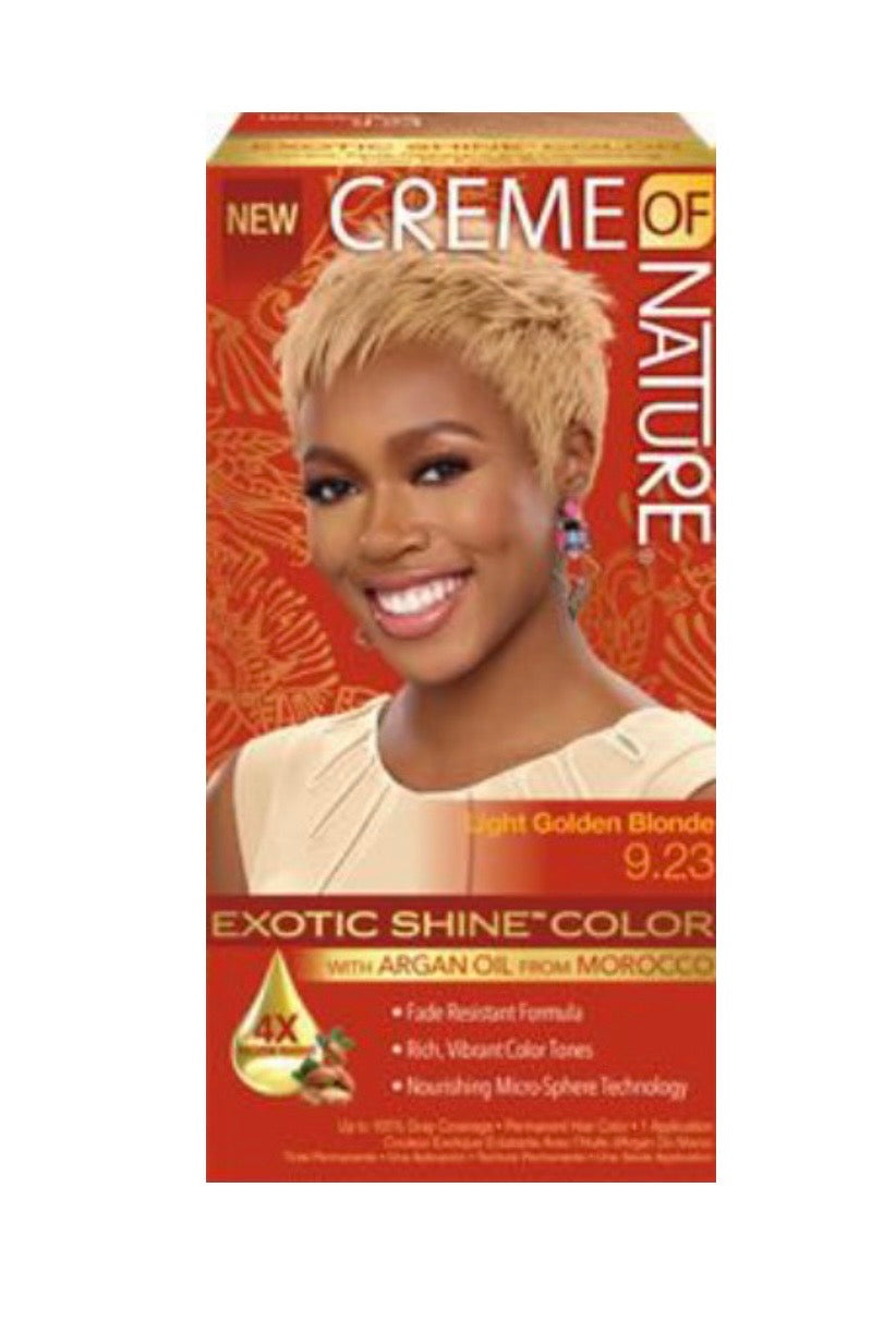 Creme of nature argan hair color
