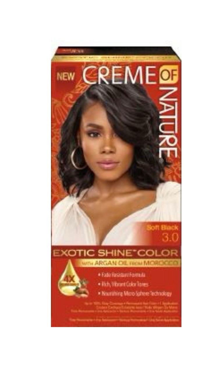 Creme of nature argan hair color