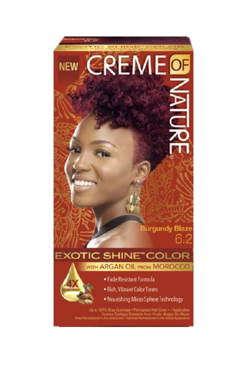 Creme of nature argan hair color