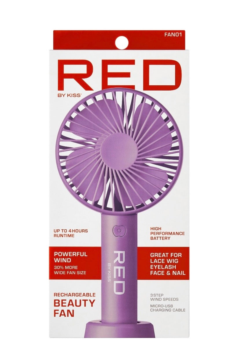 Red Beauty Fan