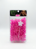 Red jelly beads ha205