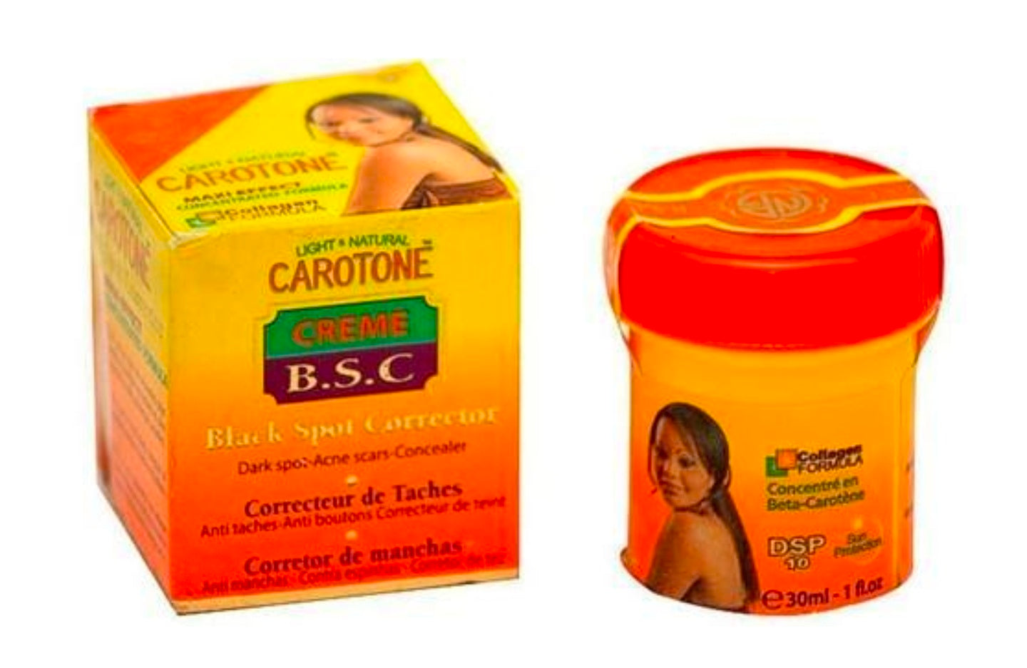 Carotone dark spot corrector jar