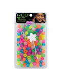 Red jelly beads ha206