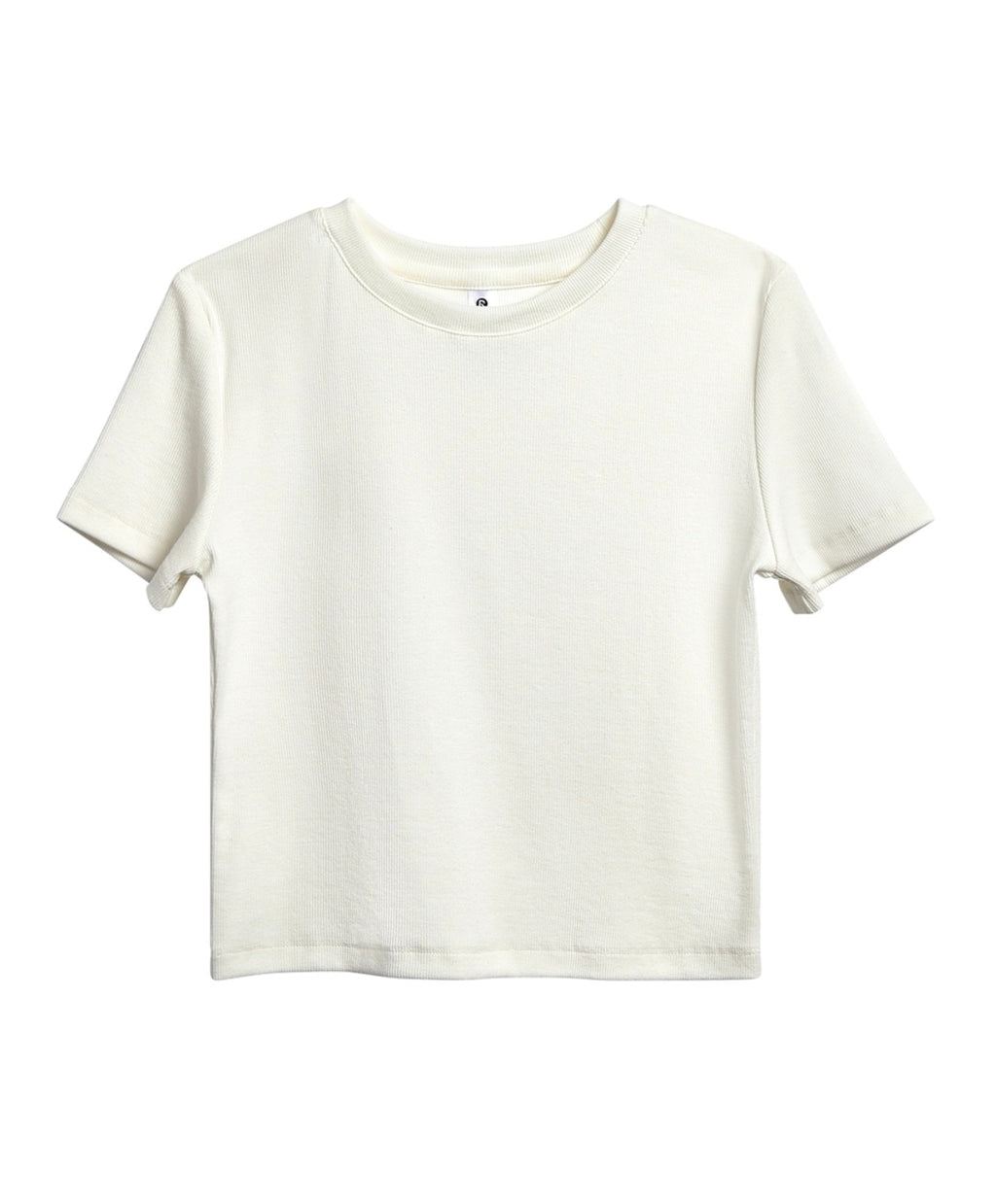 Arria Classic Rib-Knit Cropped Top