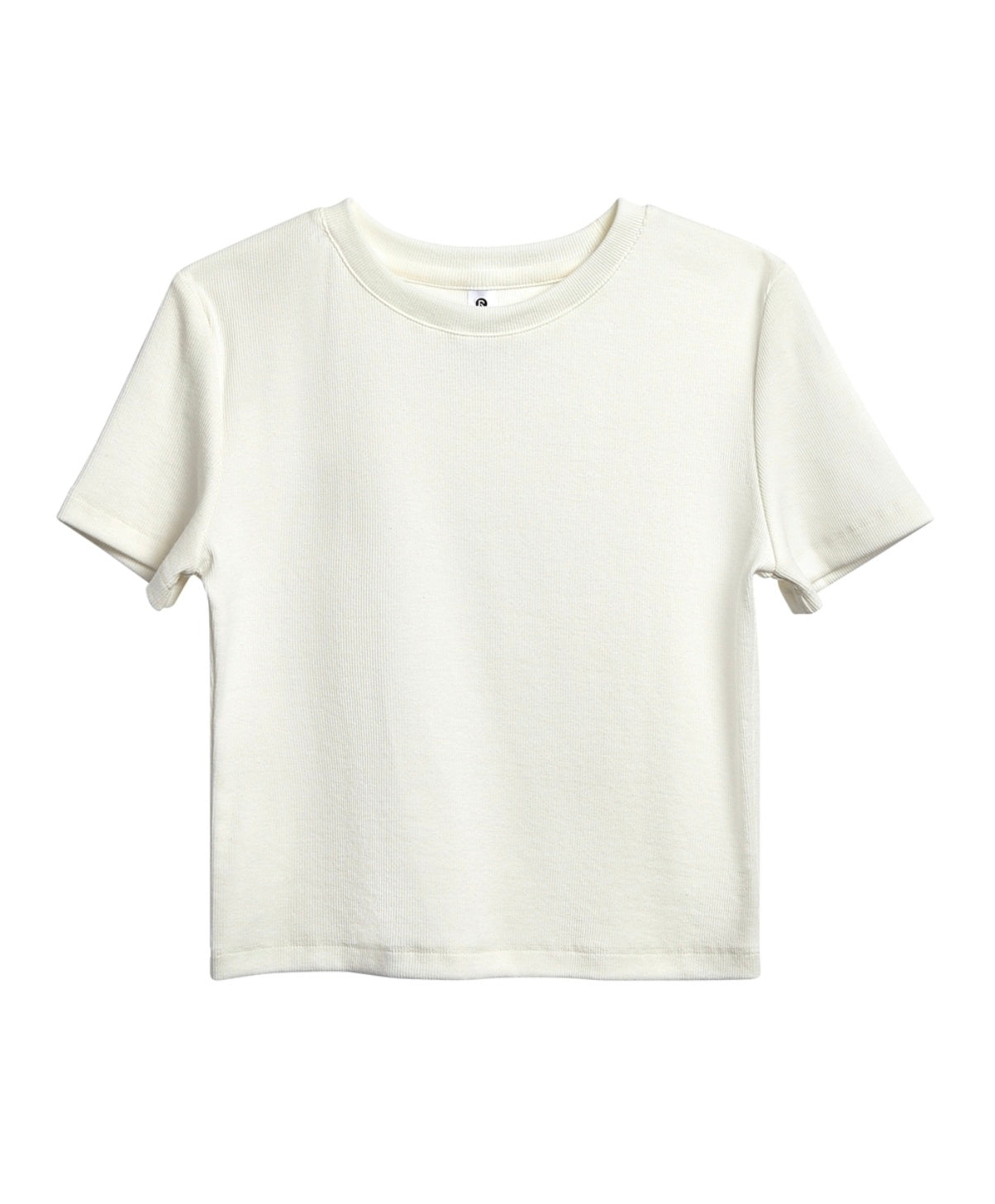 Arria Classic Rib-Knit Cropped Top