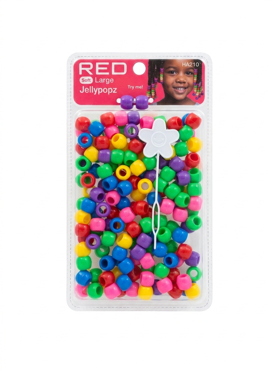 Red jelly beads ha210