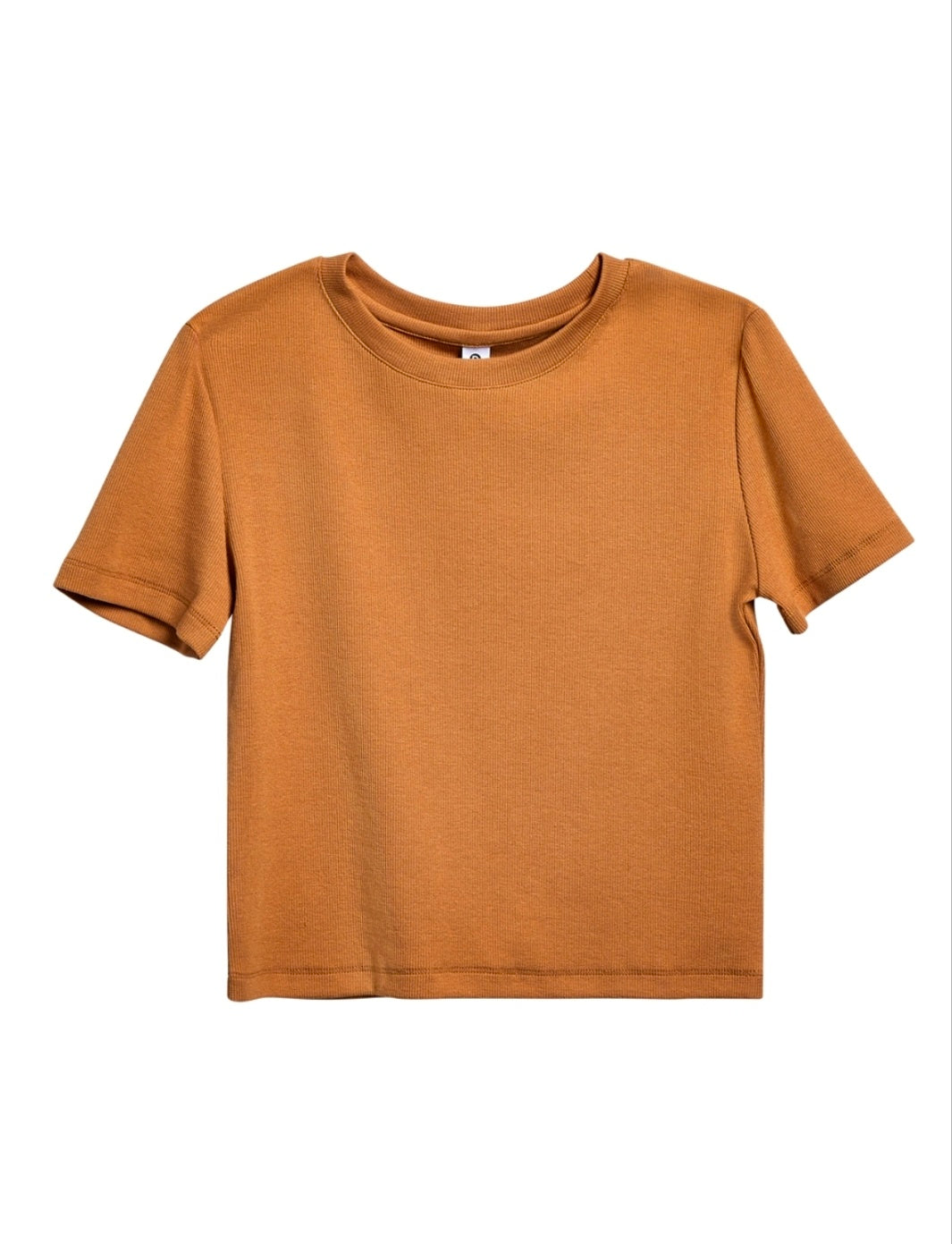 Arria Classic Rib-Knit Cropped Top