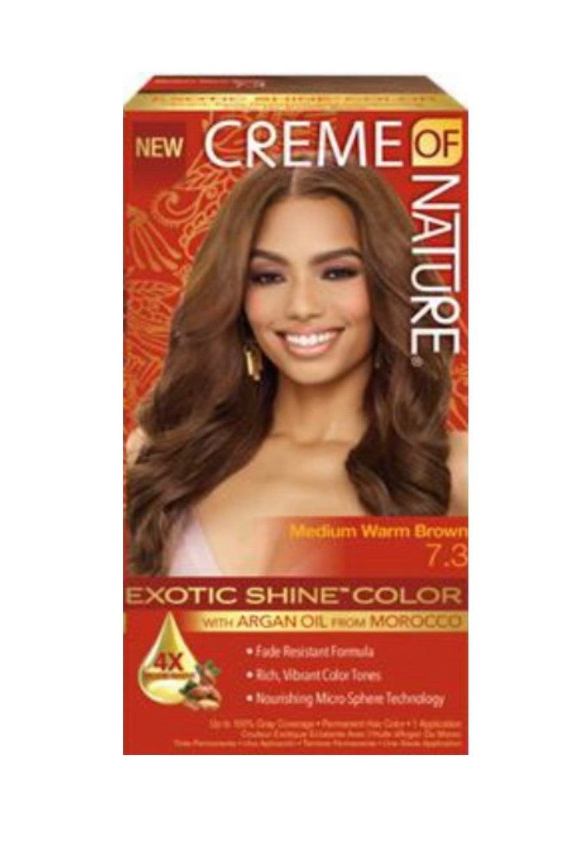Creme of nature argan hair color