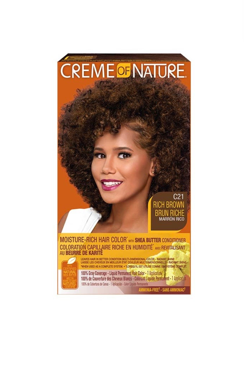Creme of nature Hair color