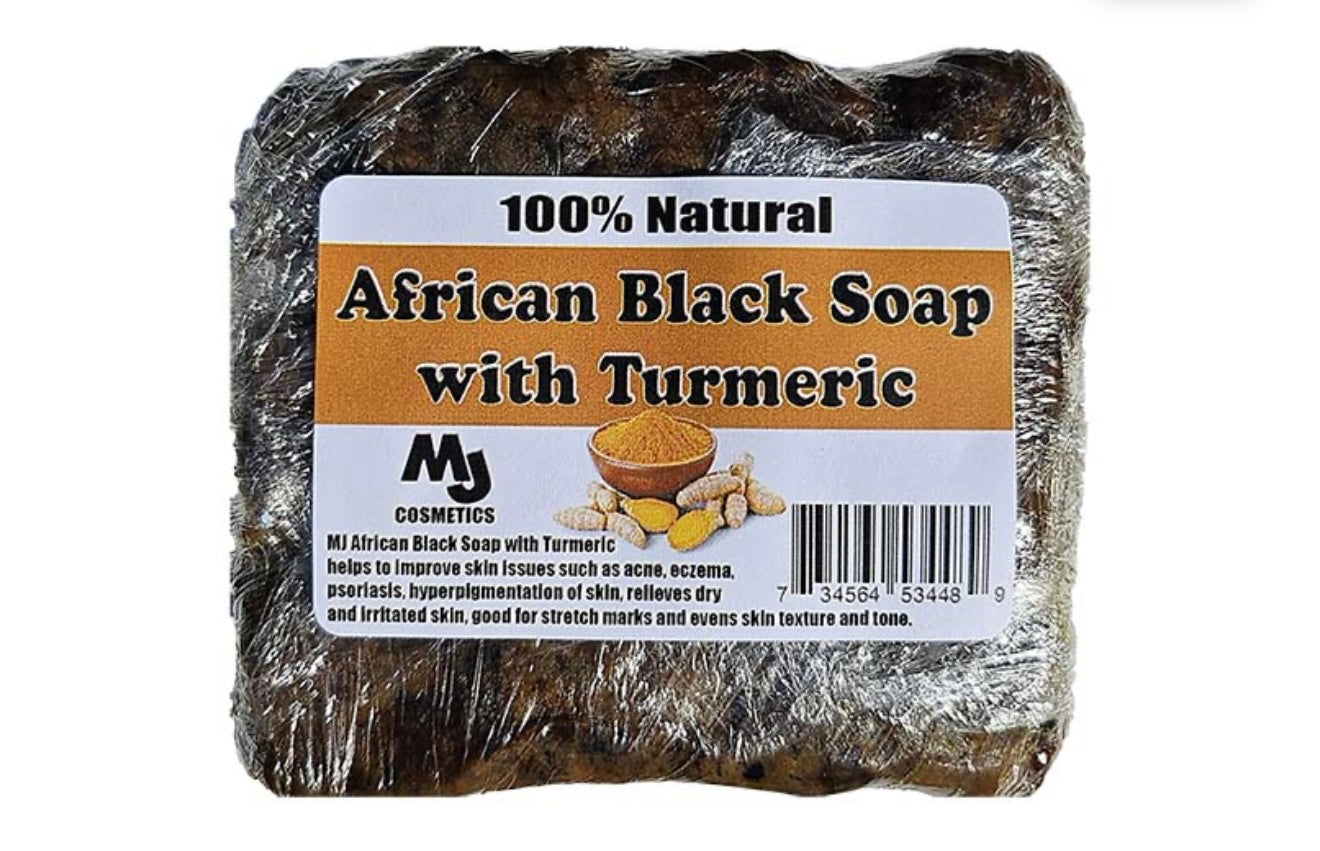 MJ Tumeric Black soap