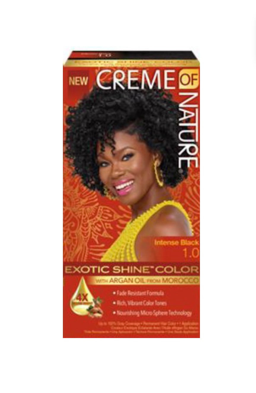 Creme of nature argan hair color