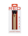 Red cordless Trimmer