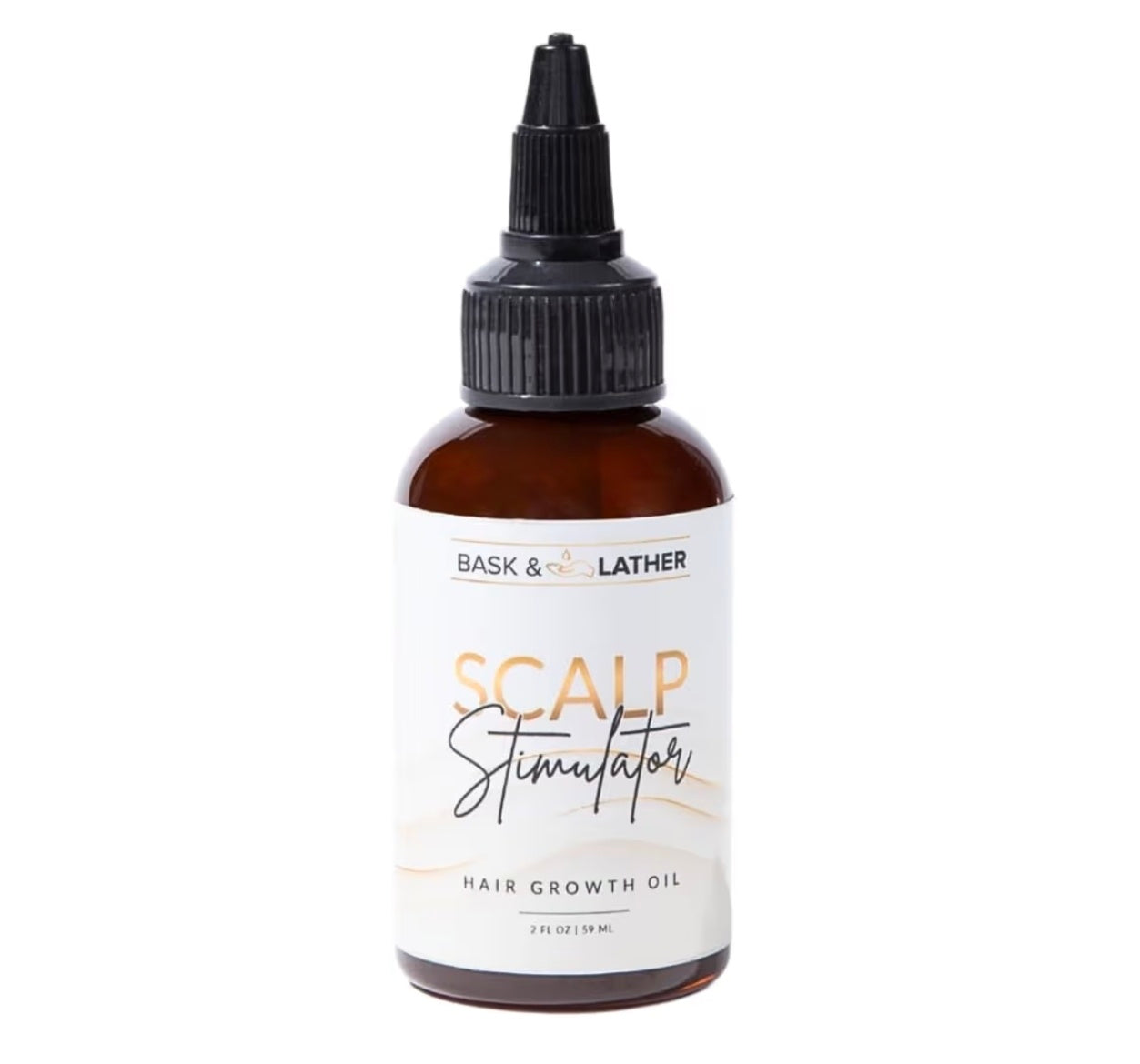 Bask lather scalp oil