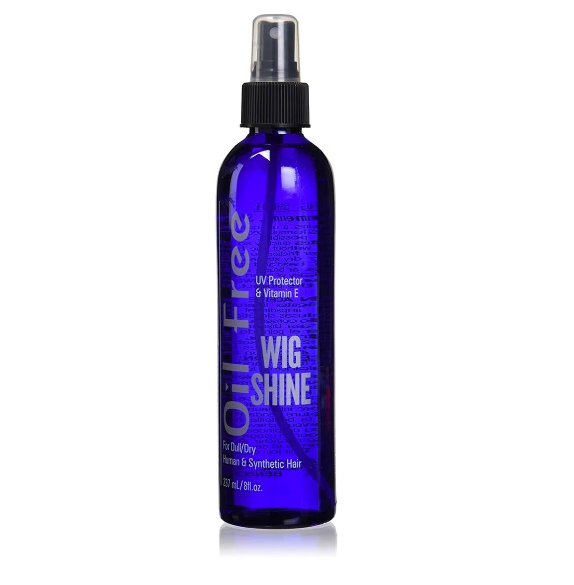 Wig shine spray
