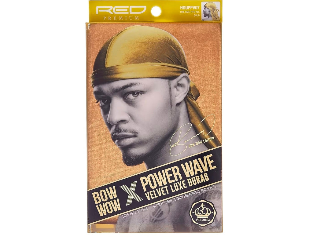 Red bow wow power wave durag