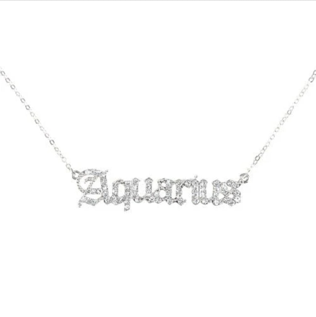 Zodiac sign necklace