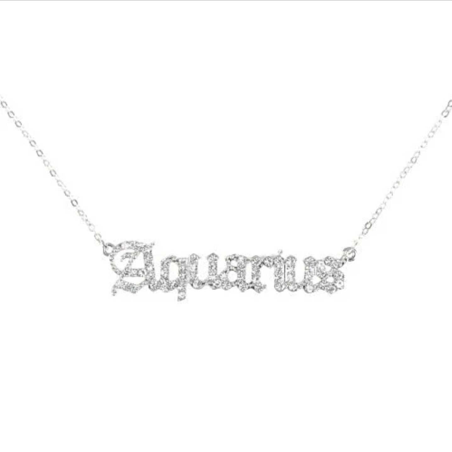 Zodiac sign necklace