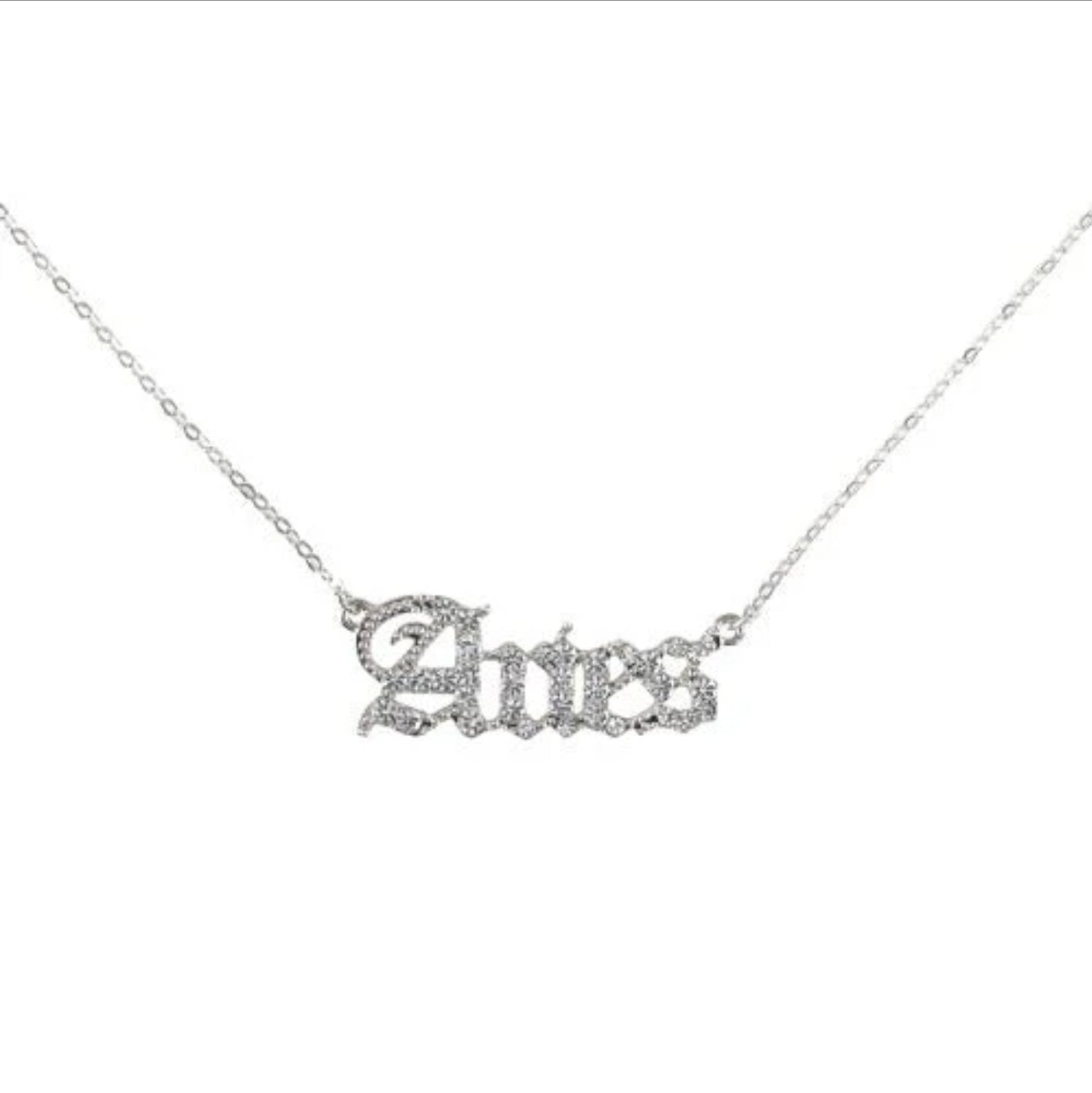 Zodiac sign necklace