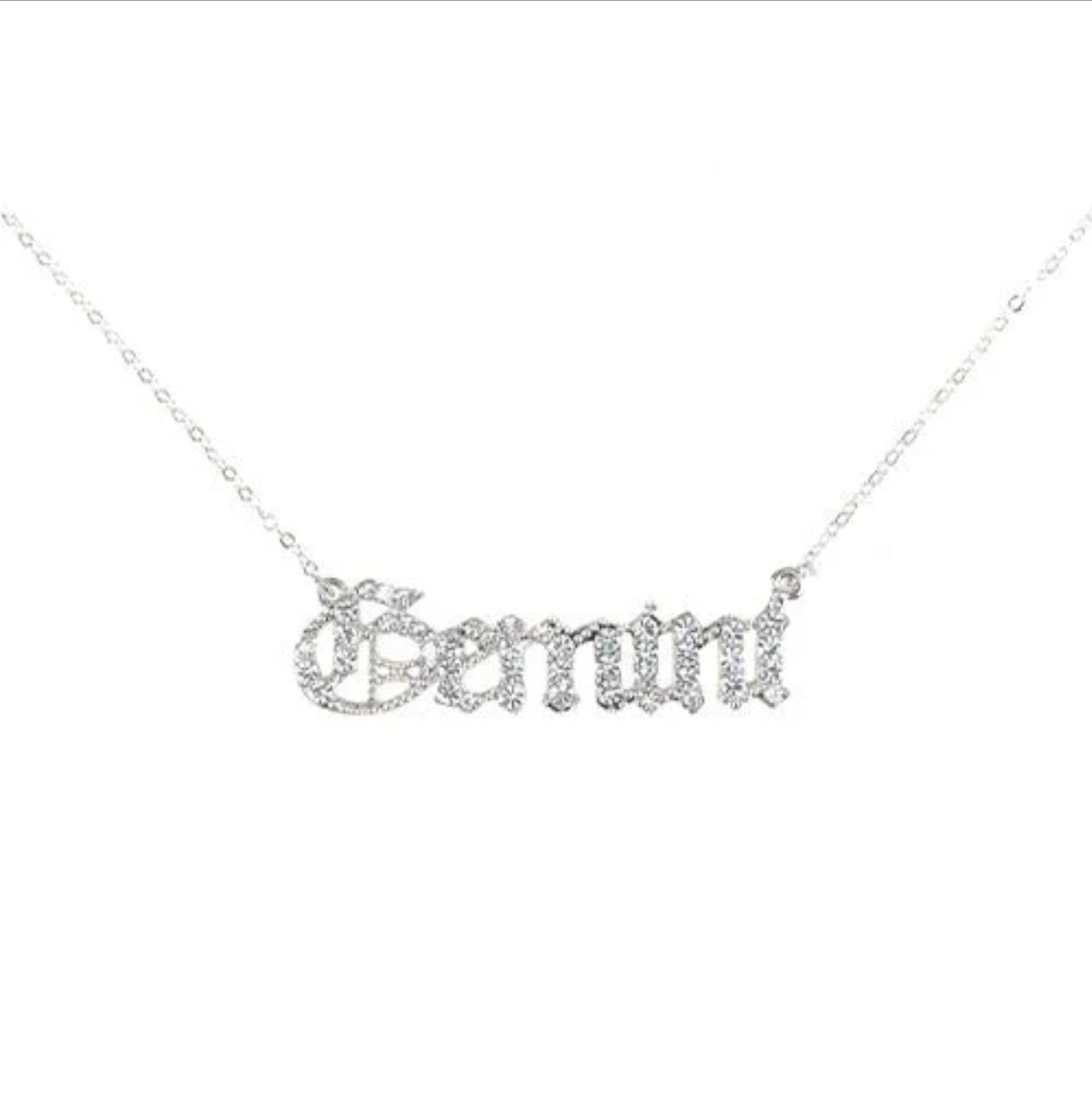 Zodiac sign necklace