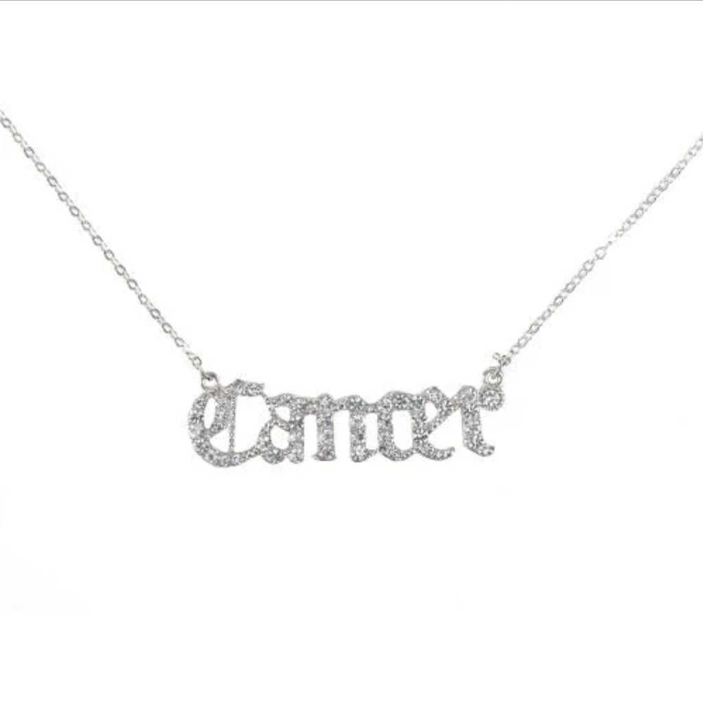 Zodiac sign necklace