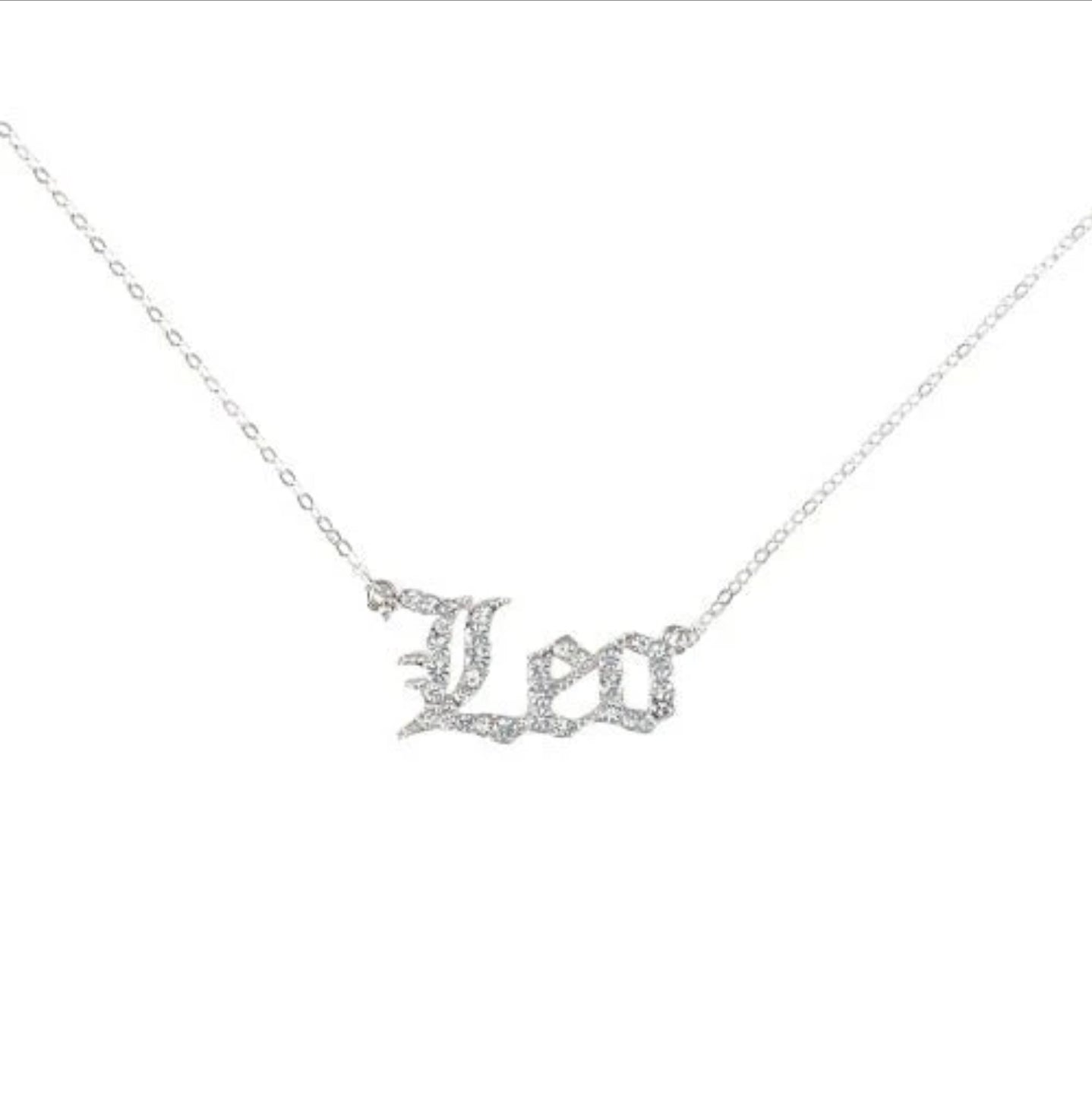 Zodiac sign necklace
