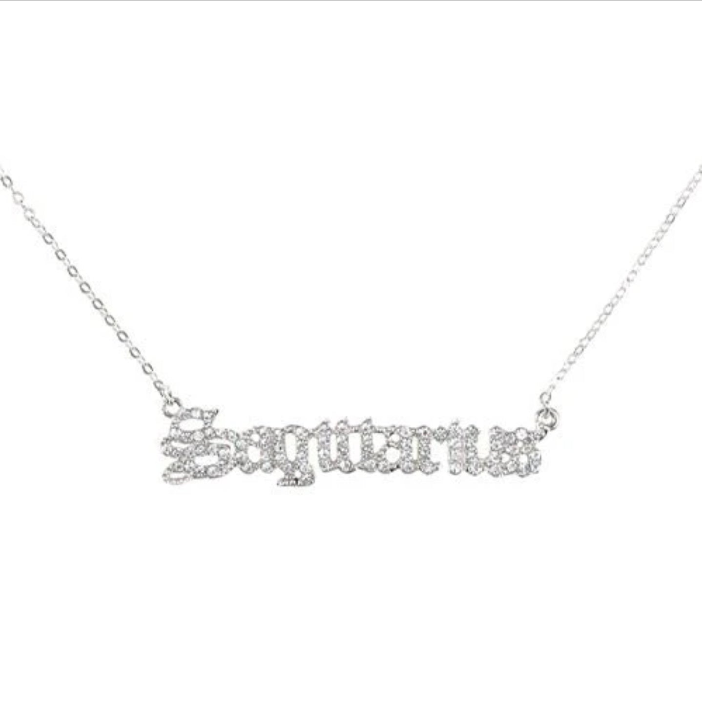 Zodiac sign necklace