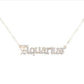 Zodiac sign necklace