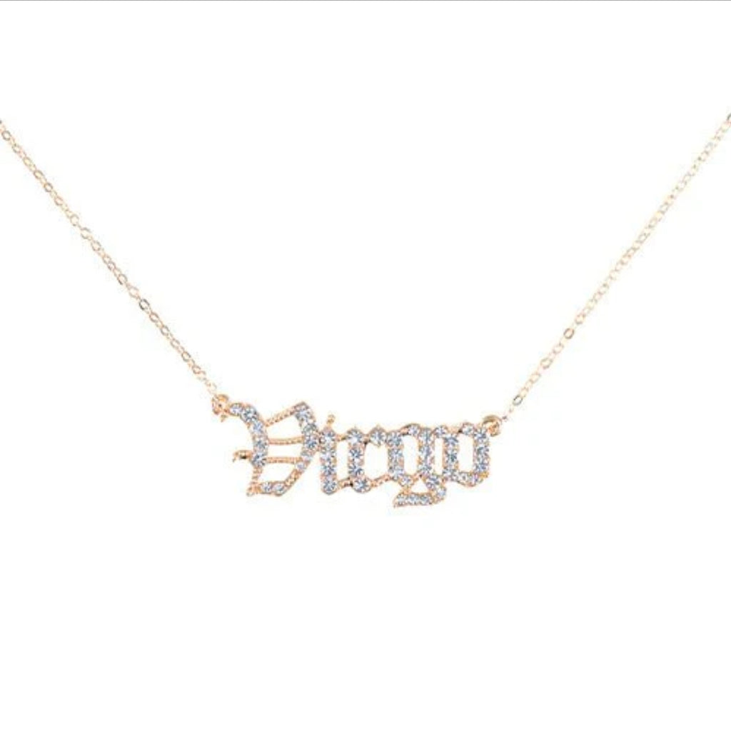 Zodiac sign necklace