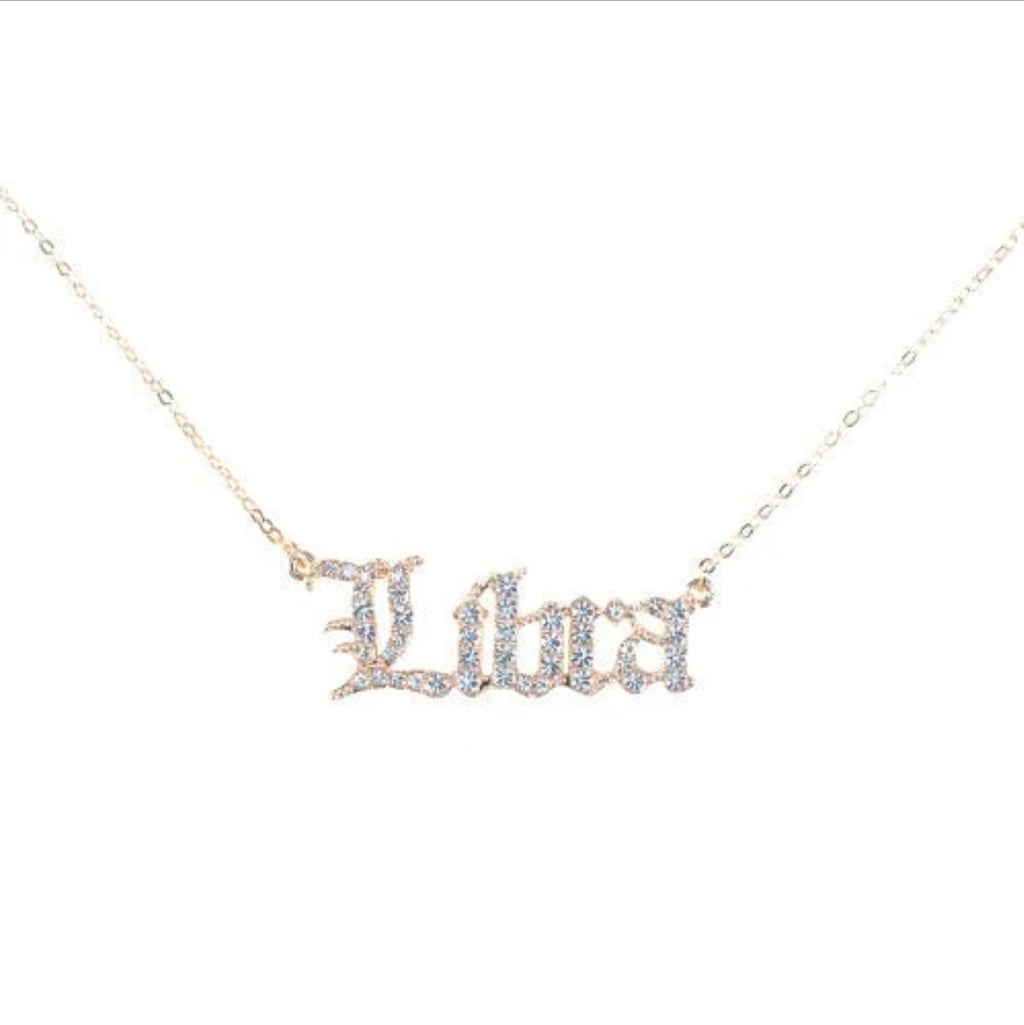 Zodiac sign necklace