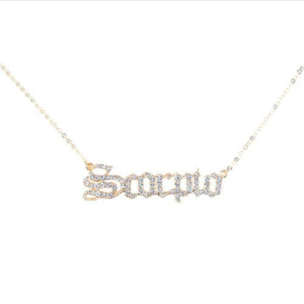Zodiac sign necklace